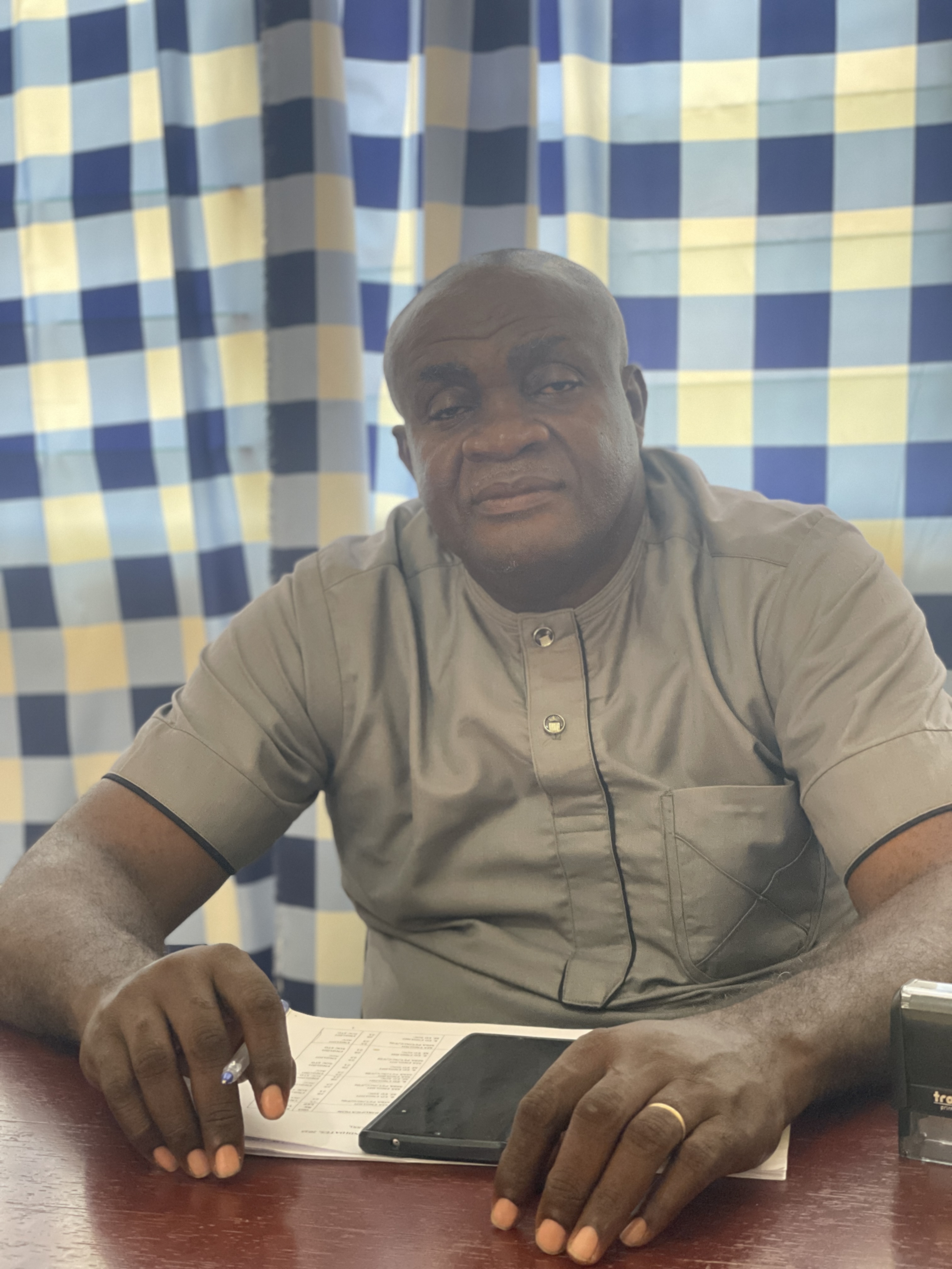 Assistant Head (Domestic) Mr. Kumahor Sebastian Gayedemor