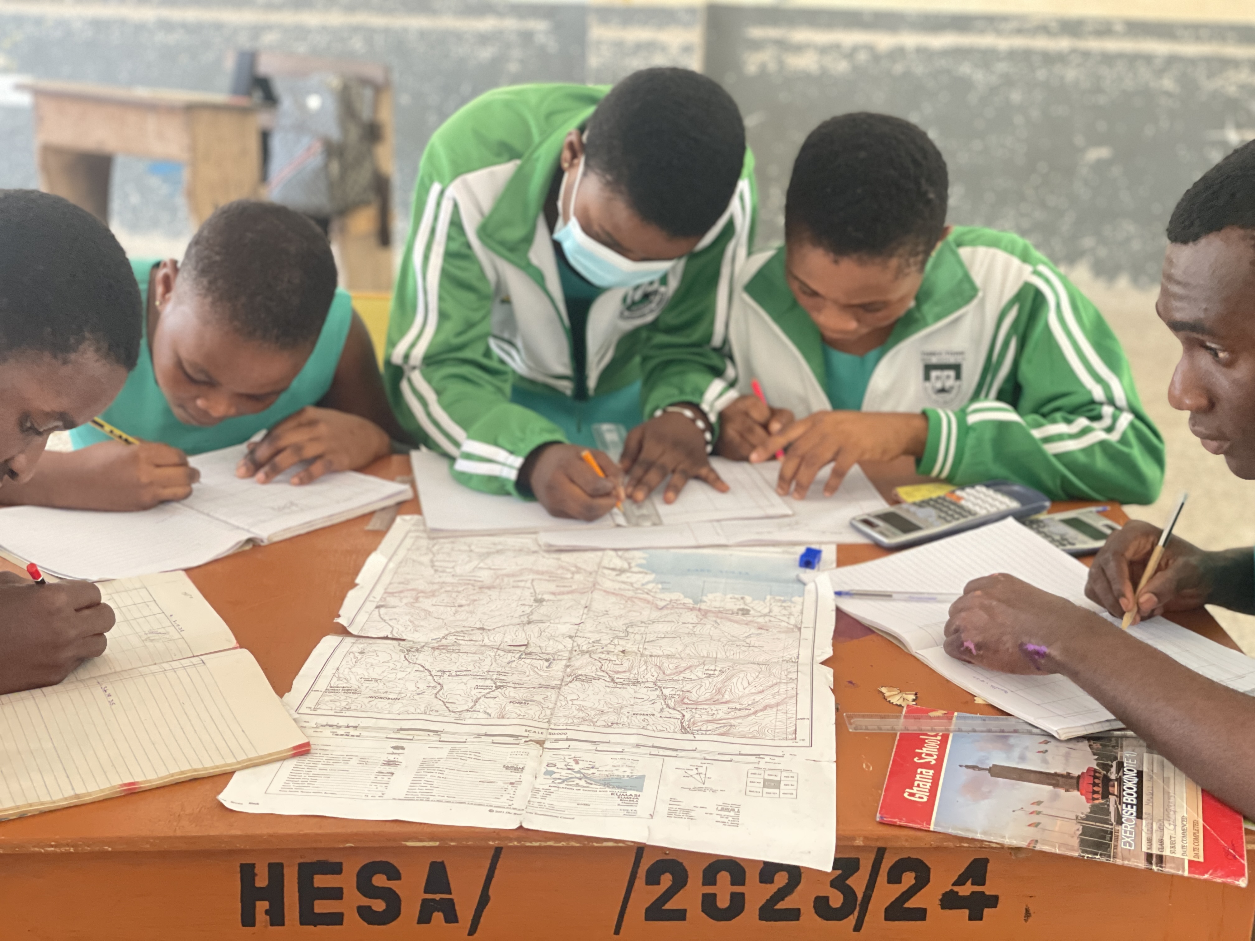 Students in school